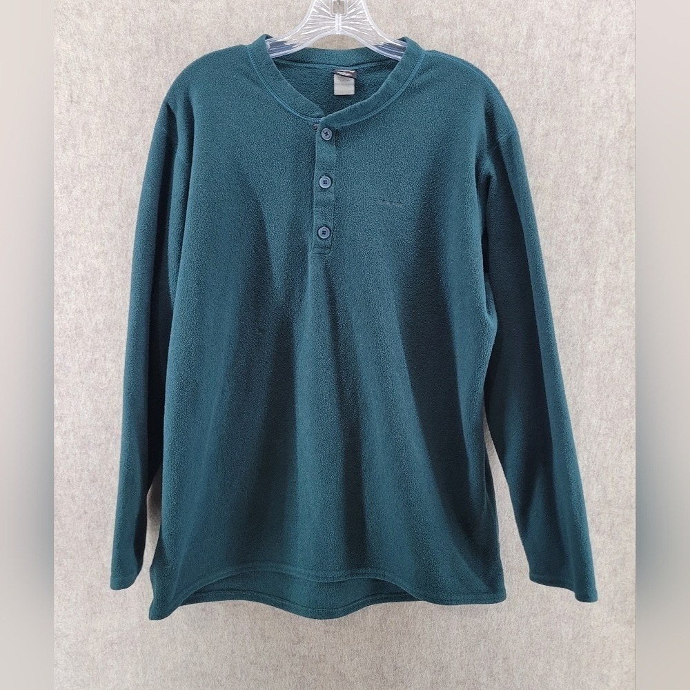 VINTAGE SET Patagonia Fleece Mens Green Top & Mens Pant,Size Large, 2 Piece Set